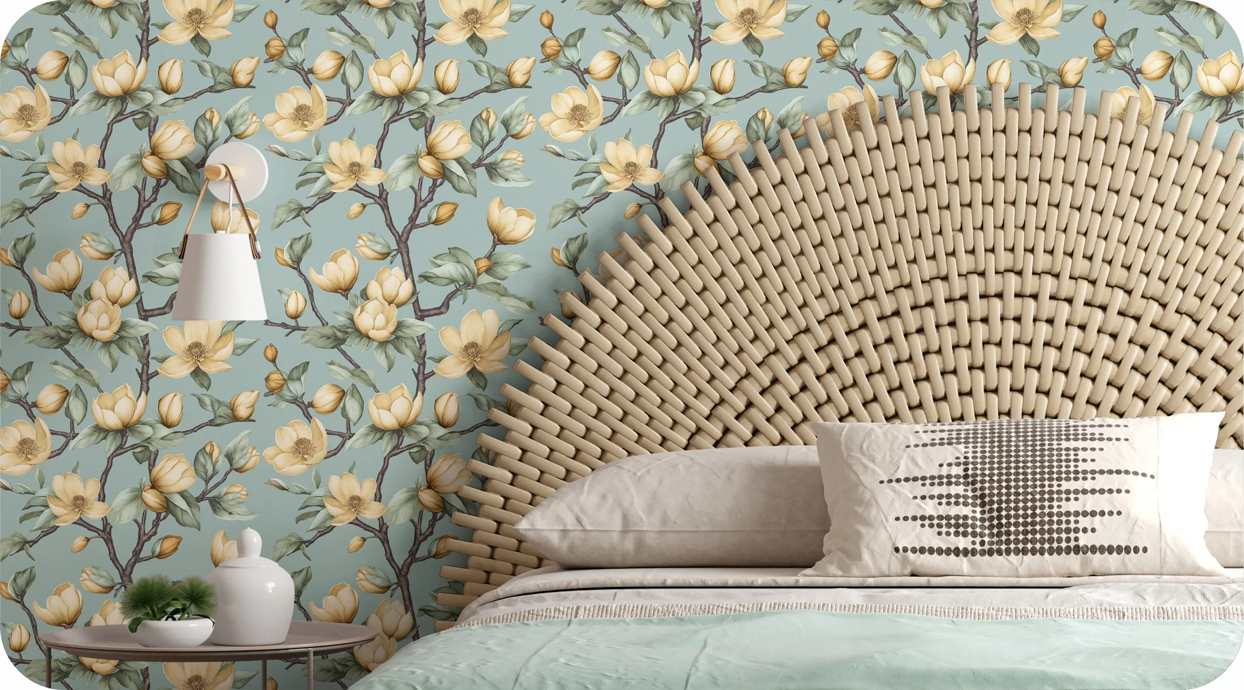 Floral wallpaper by novamur oriana